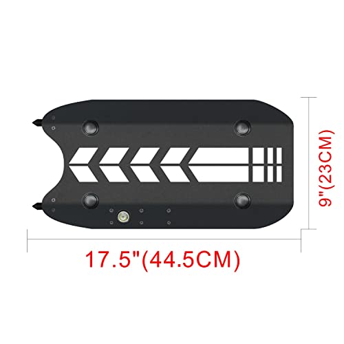 Shindn Scudo metallico in lega di alluminio Scudo