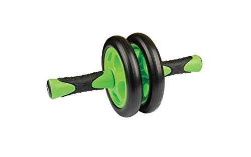 Sports Innovation Ltd Fitness Mad 40cm Duo Ab Wheel - Black/Green