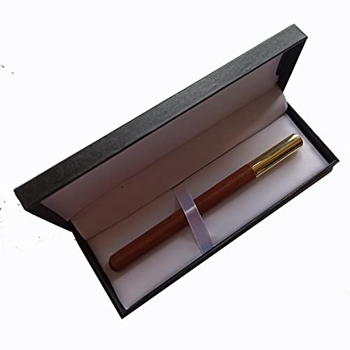 Officematics Retro Executive Pens Vintage Ballpoint Pen Brass Metal Pen 0.5 Roller Pen For Mens Women Business Signature #TOP3