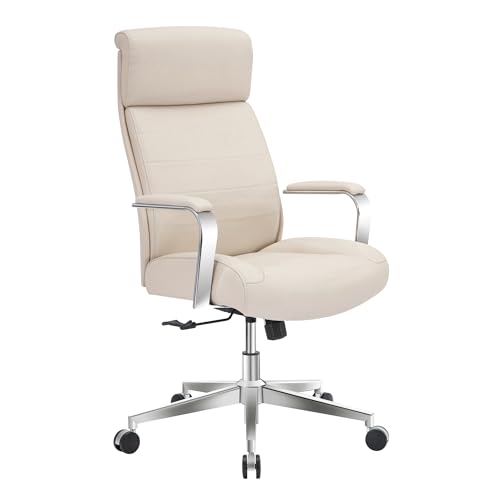 Realspace® Modern Comfort Modee Vegan Leather High-Back Executive Office, photo 1 of 4
