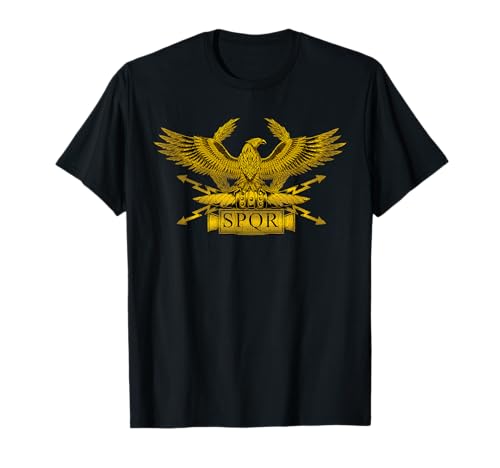 Ancient Classical Roman Eagle Legionary Standard SPQR T-Shirt