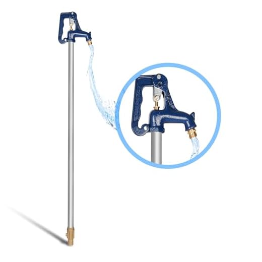3.25FT Frost Free Outdoor Faucet with 12" Bury Depth,3/4" NPT Pipe Connection,Heavy-Duty Cast Iron Hydrant for Yard, Garden, Farm Irrigation,was Easy to Install Out of The Box