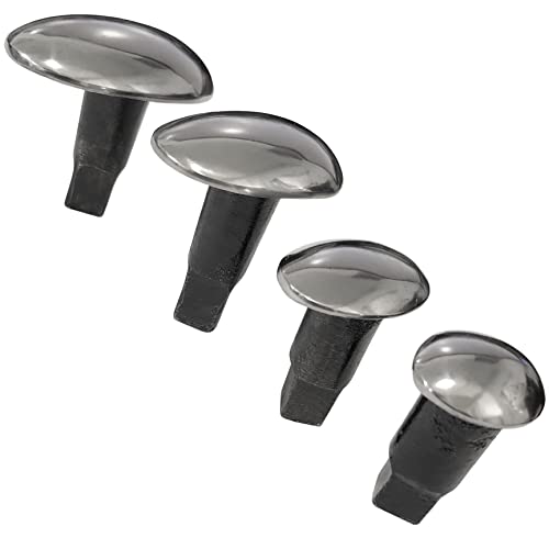 Set x 4 Spoon Stakes Only : Tea Coffee Dessert Tablespoon Forming Planishing