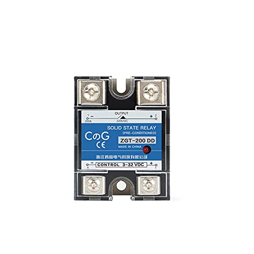 Relais Solid State JGX 200A robuste à grande tension continue de 220V
