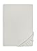 Produktbild biberna Feinjersey-Spannbetttuch 0077144 grau 1x 140x200 cm - 160x200 cm