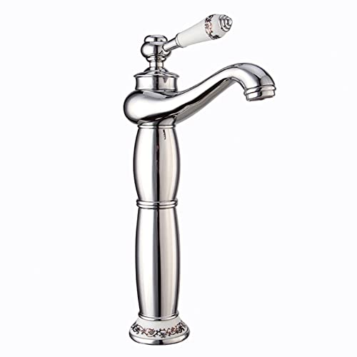 Mitigeur de lavabo pour vasque de salle de bain style rétro campagne