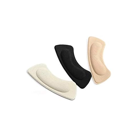 SUQ Self Adhesive High Heel Non-Slip Shoe Cushion Pads Stickers, 3 Pairs High Heel Stickers Liner, Foot Care Protector for Preventing Heel Protectors from Rubbing and Slipping Out Cover