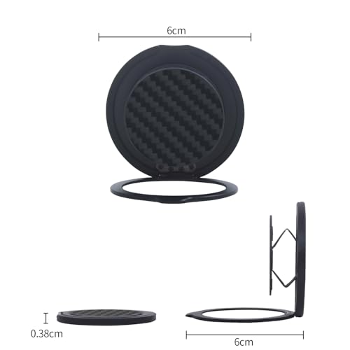 Soporte magnético para teléfono ultrafino con correa y anillo compatible con iPhone 4