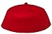 Dupsie's Red Wool Fez Hat for Men – Soft Felt Igbo Cap | Traditional African Hat for Cultural, Religious & Fashion Wear