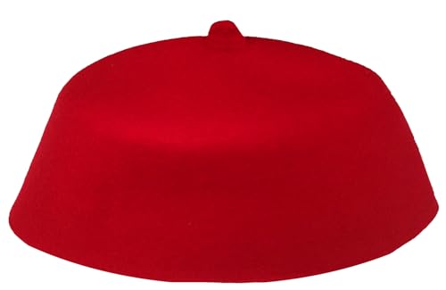 Image of Dupsie's Wool Fez Hat for Men - Soft Felt Igbo Cap | Traditional African Hat for Cultural, Religious & Fashion Wear