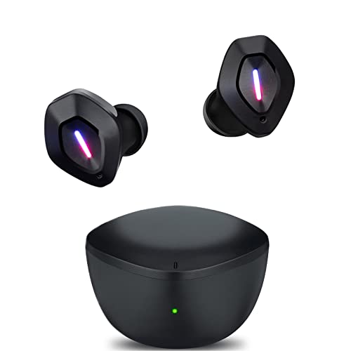 monostic Apex Earbuds Active Noise Cancelling Earbuds Built-in Microphone Wireless Earbuds with Premium Sound & Custom Comfort, 30H Playtime for Work/Home, True Black