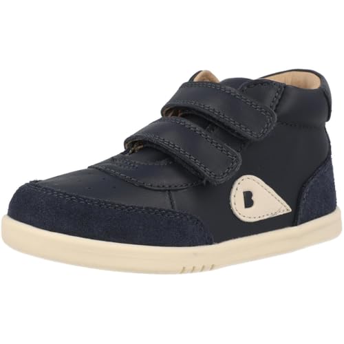 Bobux i-Walk Champ High Sneakers Navy, Leather Suede, Ankle Support Kids Shoes