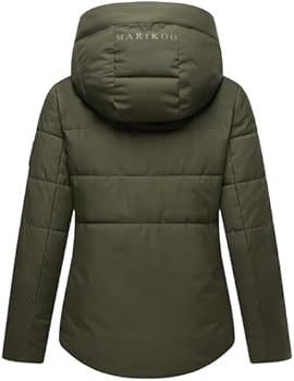 MARIKOO Warme gewatteerde winterjas voor dames met