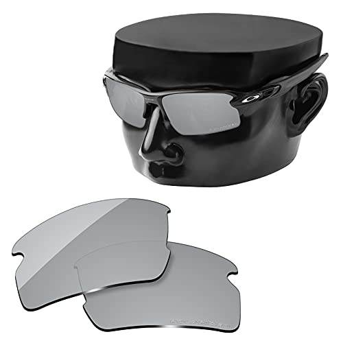 Image of OOWLIT Replacement Lenses Compatible with Oakley Flak 2.0 OO9295 59mm Sunglass