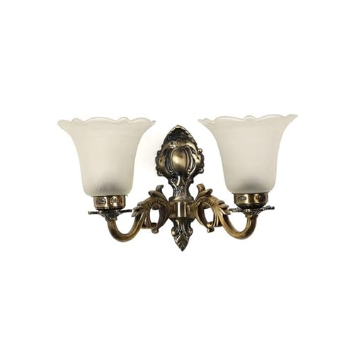 Image of ELIANTE Antique Brass Metal Wall Light NO-1-2W | 3 Years Warranty | Free - LED LAMP