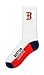 MLB Boston Red Sox Men's Crew Socks, Large