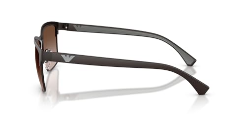 Image of Emporio Armani mens Ea2087 Square Sunglasses