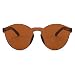 Armear Oversized One Piece Rimless Transparent See Through Unisex Sunglasses (White transperant, 58)