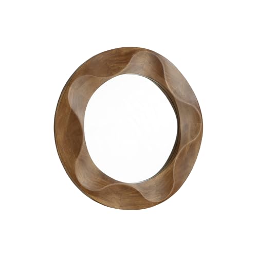 Signature Design by Ashley Aajon Contemporary Accent Mirror, 3D Wave