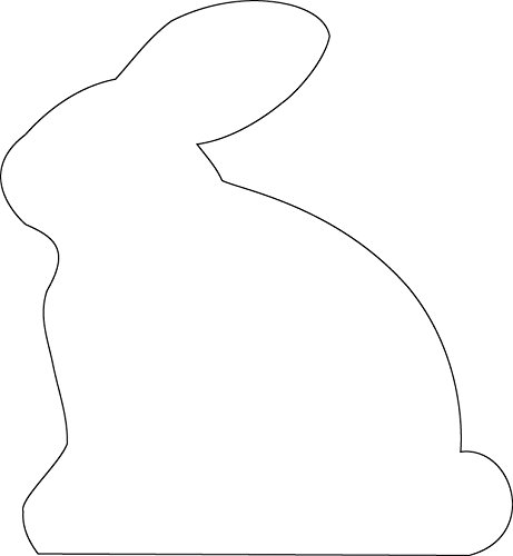 SHAPES ETC. 50 Sheets Easter Bunny Rabbit Sticky Notepad 3in, Cute Self Stick Notes, Easter Holiday, Lunch Box Notes, Bulletin Board Décor, Gifts,