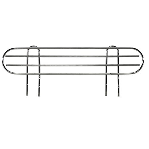 AKRO-MILS AWLEDGE18 - Ledge for 18-Inch Chrome Wire Shelf System - Pack of 4