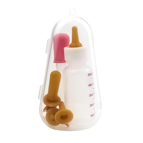 Alimento de leche para cachorros - Botella dispensador de leche para cachorros | Botella de alimentación de fórmula de silicona para cachorros con marcas de escala, pienso para cachorros para medicina
