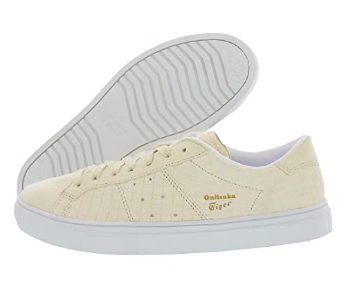 Onitsuka Tiger Lawnship 2.0 Unisex Shoes Size 8, Color: Marzipan/Marzipan-Marzipan