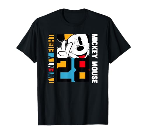 T-shirt Mickey 28 vêtement de mode casual imprimé