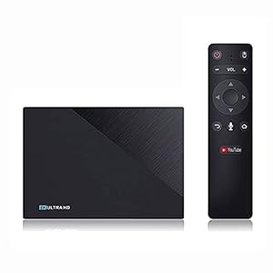 Multimedia Android TV Box, Slim TV Doos 11 4GB / 8 GB ROM 32 GB / 64 GB / 128GB 2.4G 5G WIFI 8K VOICE TV Box Android 11.0 (Color : 4g+32g+voice)