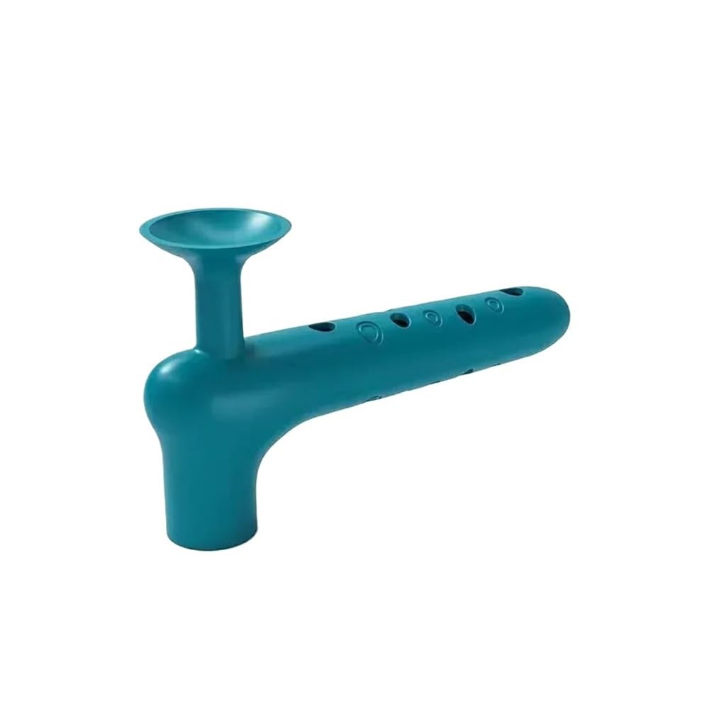 TIANSHENGQI Thickened Silicone Door Handle Protective Cover Bathroom Suction Cup Pull Glove Anti-Collision(Blue)