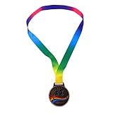 Récompense polyvalente : adaptée aux marathons, aux compétitions d'athlétisme et à diverses autres compétitions sportives, ce qui en fait une option de récompense polyvalente, récompense d'athlétisme de marathon, médaille de course à pied
