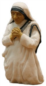 Mother Teresa Sculpture, 6" By American Artist J. London; Produced With Permission Of The Missionaries Of Charity. Limited Edition. Rare, Fine Art,1994. Now, To Honor The New Saint. #TOP7