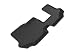 3D MAXpider Third Row Custom Fit All-Weather Floor Mat for Select Volkswagen Atlas Models - Kagu Rubber (Black)