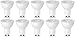 Produktbild Amazon Basics GU10 LED Lampe, Spot, 5.5W (ersetzt 50W), warmweiß, dimmbar- 10Stück (1er Pack)