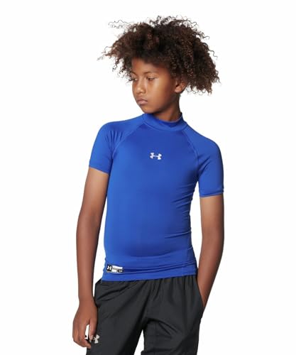 [�A���_�[�A�[�}�[] UA HG ARMOUR SS MOCK YOUTH PK Boys �{�[�C�Y 400 ���{ YLG (���{�T�C�Y150 ����)