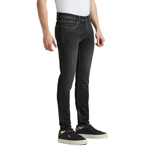 Image of Pepe Jeans Men's Regular Fit Jeans | Mid Rise | Chinox | Jeans for Man