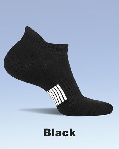 Image of Ankle Socks Womens Athletic Running Comfort Cushioned 3 /5 /6Pairs