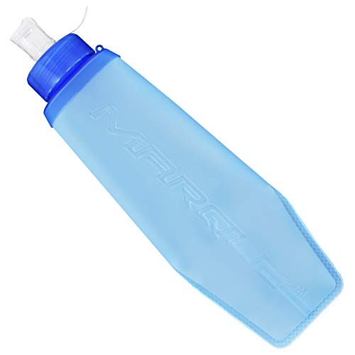 BPA Free Soft Flask Water Bottle - Flexible, Collapsible, Portable Replacement Water Bottle