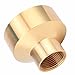 ciciglow Fountain Nozzle, Brass Cluster Fountain Nozzle, High Wear, Suitable for All Kinds of (1 inch 32mm Internal Teeth)