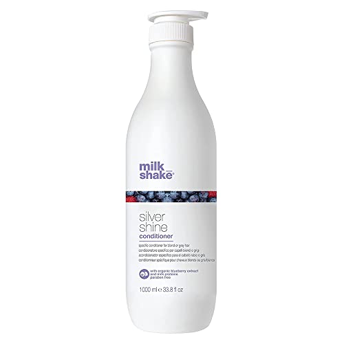 Conditioner Milkshake Silver Shine 1000 ml pour cheveux blonds et gris