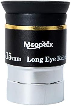 1.25" 6mm 9mm 15mm 20mm 66-Degree Ultra Wide Angle Eyepiece for Telescope (15mm)