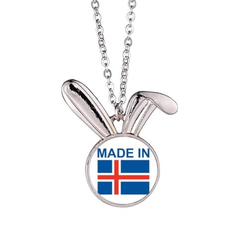 Collier lapin Islande idée cadeau d'anniversaire originale pour elle