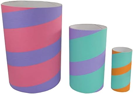 Rosewood Small Animal Activity Toy Rabbit Tube Boredom Breaker, Giant,purple/red