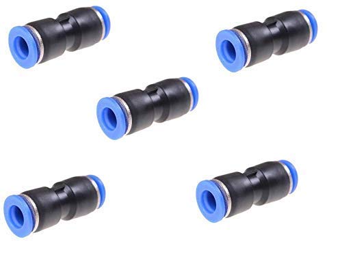 6mm to 6mm pneumatic straight connector air pipe fitting (5-PCS) (B08TV2NLX3) Amazon Price History, Amazon Price Tracker