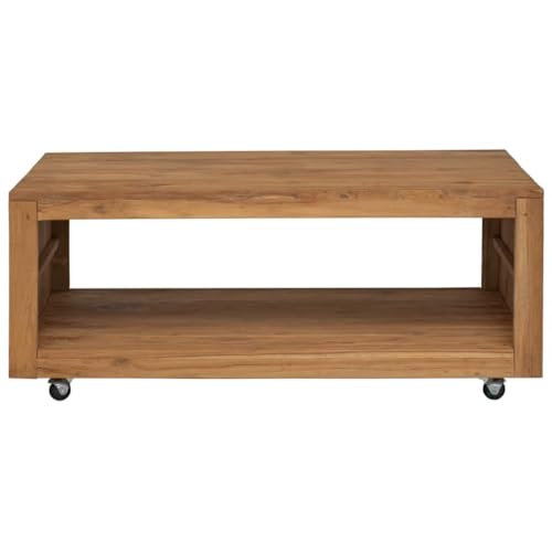 Meuble bas rustique en teck massif pour salon contemporain chic - 4