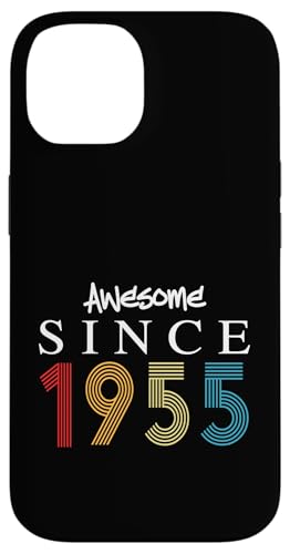 Awesome Since 1955 Birthday 1955 Vintage 1955 Year �X�}�z�P�[�X iPhone 14 �p