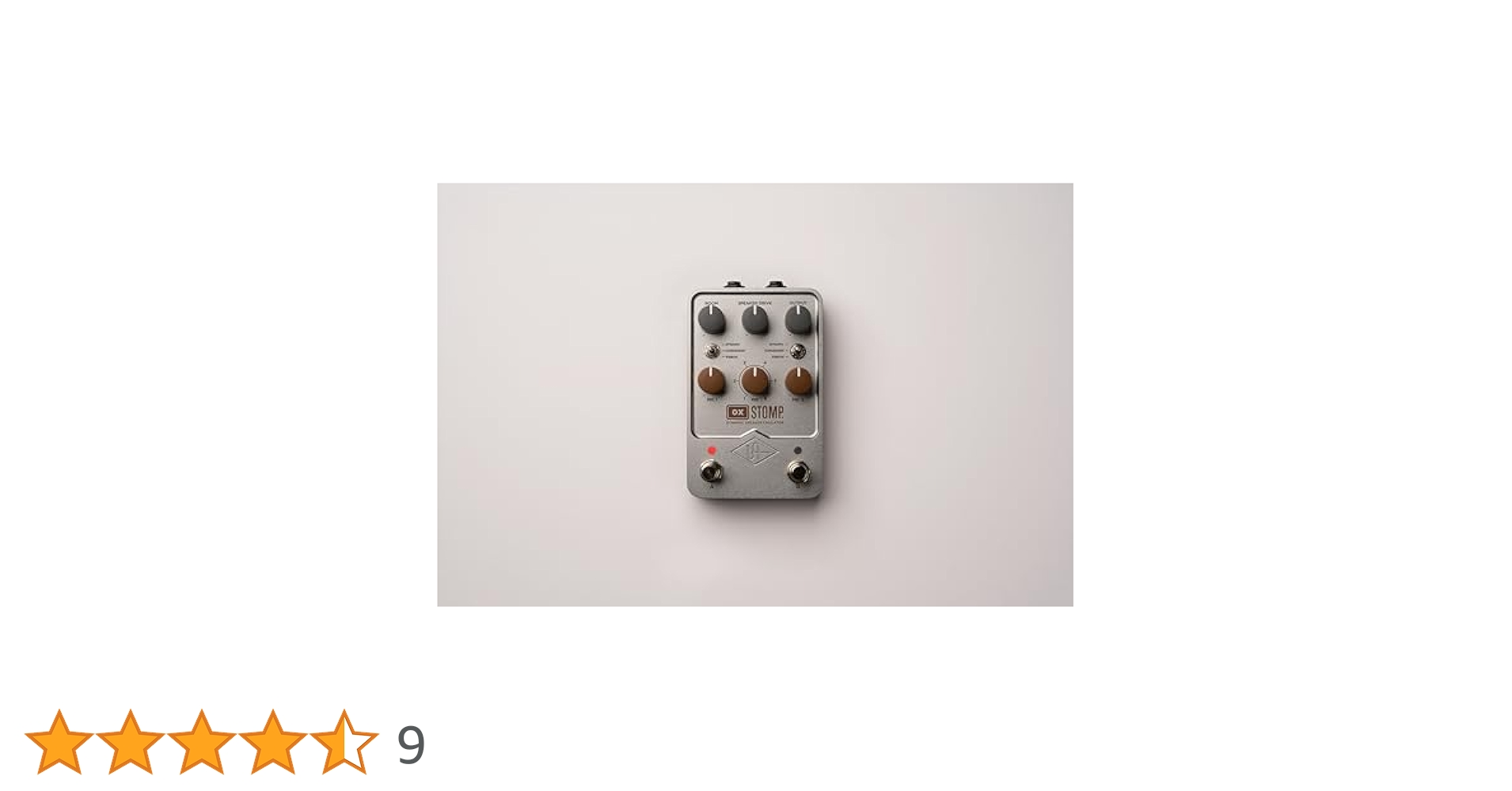 UAFX OX STOMP (純正電源アダプター付) Universal Audioから「UAFX OX Stomp」が発売！
