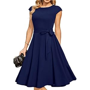 DRESSTELLS Women’s Cocktail Dresses, Formal Wedding Guest Church Dress