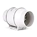 LZH FILTER Ventilador Extractor de Conducto, Extractor en línea con Ventilador de conductos silenciosos,10''(250mm)