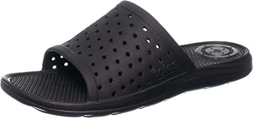 Image of totes Women's Everywear Lightweight Waterproof Perforated Ara Slide Sandal